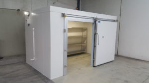 commercial fridge sliding door